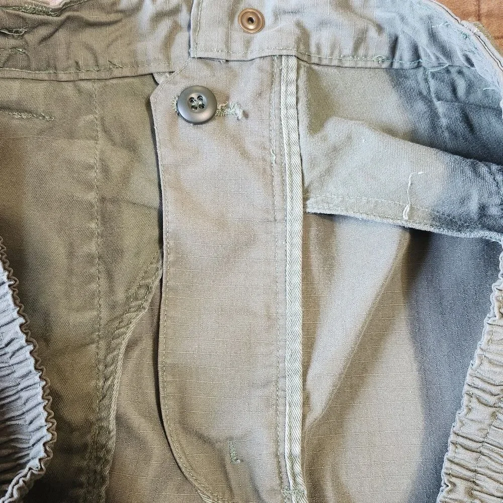 Propper Pants Mens 44x32 Green Tactical Double Knee Ripstop Teflon Cargo